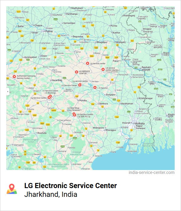 LG Electronic Service Center Near Me, Jharkhand, India