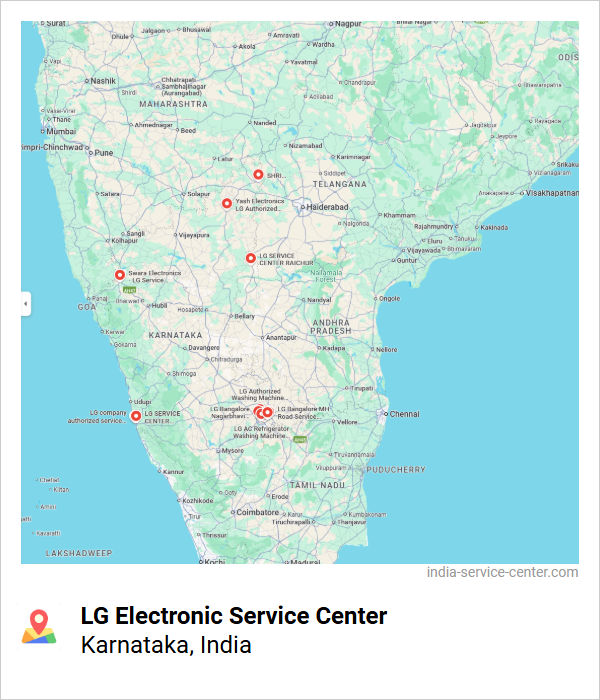 LG Electronic Service Center Near Me, Karnataka, India