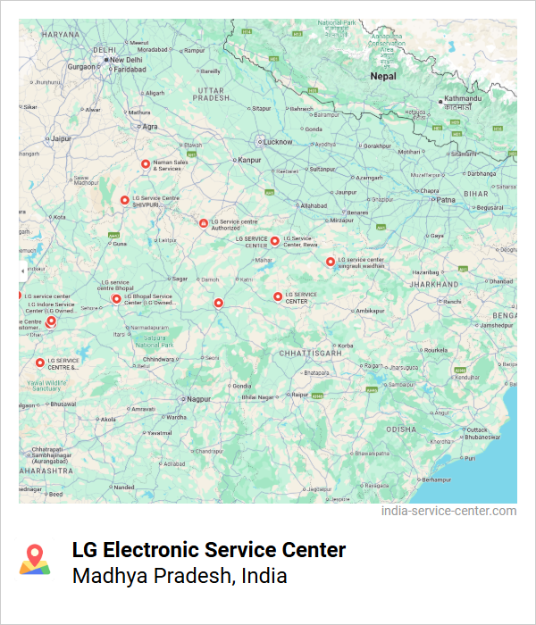 LG Electronic Service Center Near Me, Madhya Pradesh, India