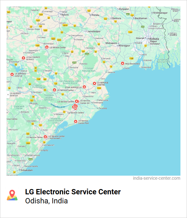 LG Electronic Service Center Near Me, Odisha, India