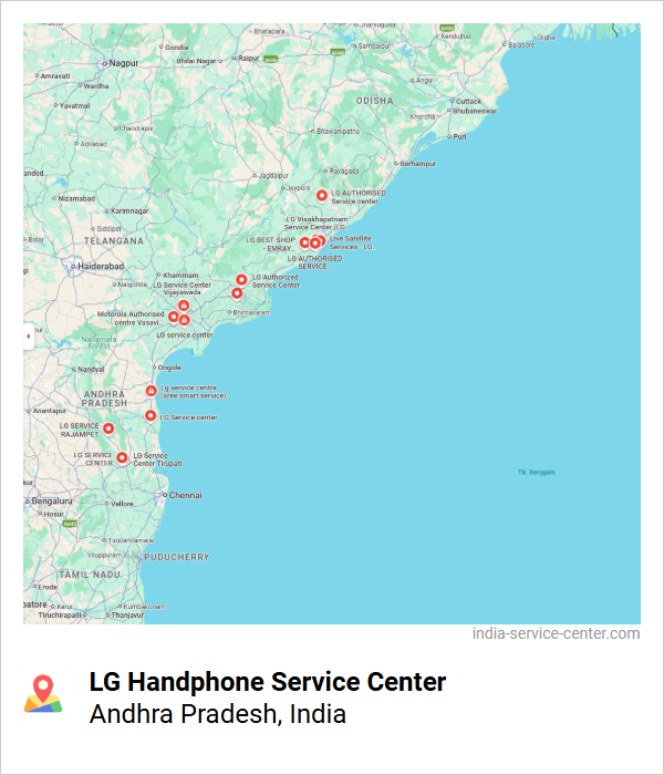 LG Handphone Service Center Near Me, Andhra Pradesh, India