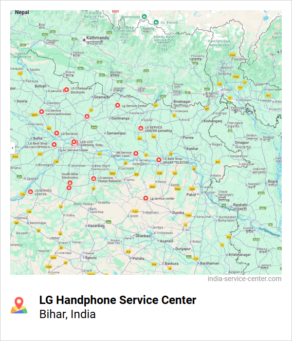 LG Handphone Service Center Near Me, Bihar, India