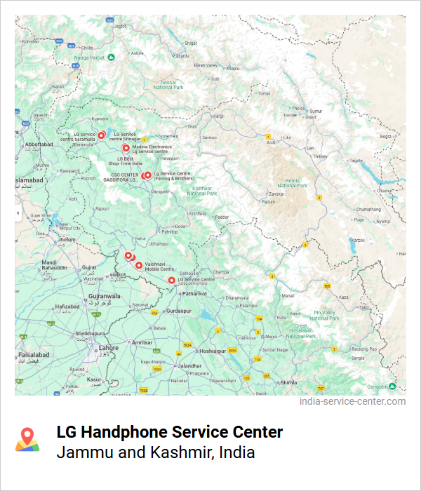 LG Handphone Service Center Near Me, Jammu and Kashmir, India