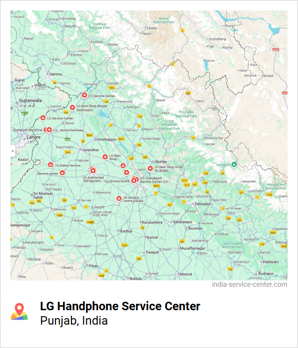 LG Handphone Service Center Near Me, Punjab, India