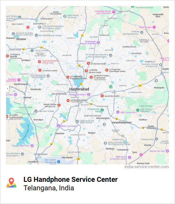 LG Handphone Service Center Near Me, Telangana, India