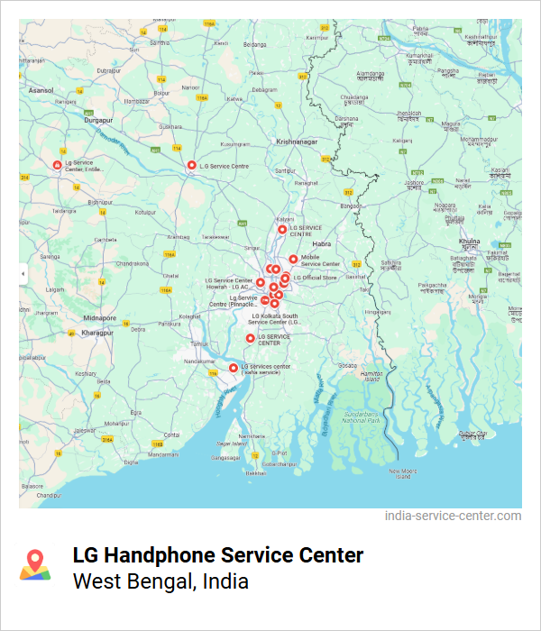 LG Handphone Service Center Near Me, West Bengal, India