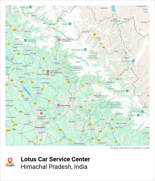 Lotus Car Service Center Near Me, Himachal Pradesh, India