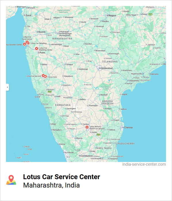 Lotus Car Service Center Near Me, Maharashtra, India