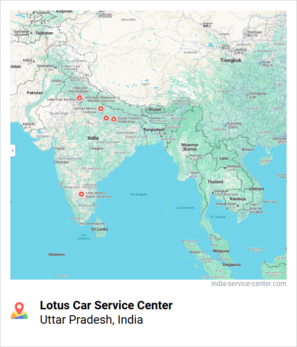 Lotus Car Service Center Near Me, Uttar Pradesh, India