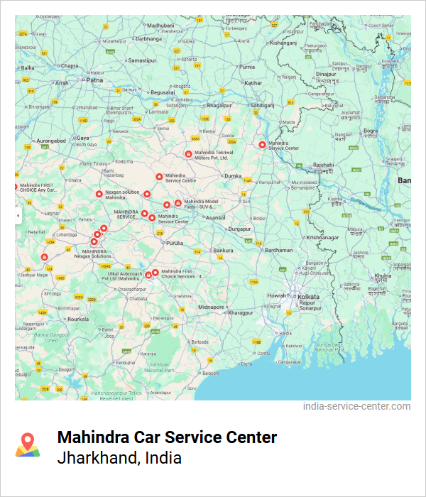 Mahindra Car Service Center Near Me, Jharkhand, India