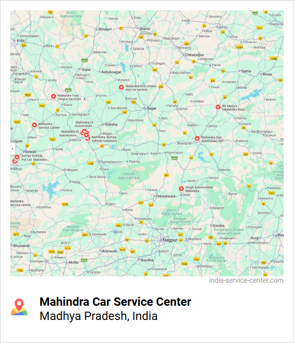 Mahindra Car Service Center Near Me, Madhya Pradesh, India