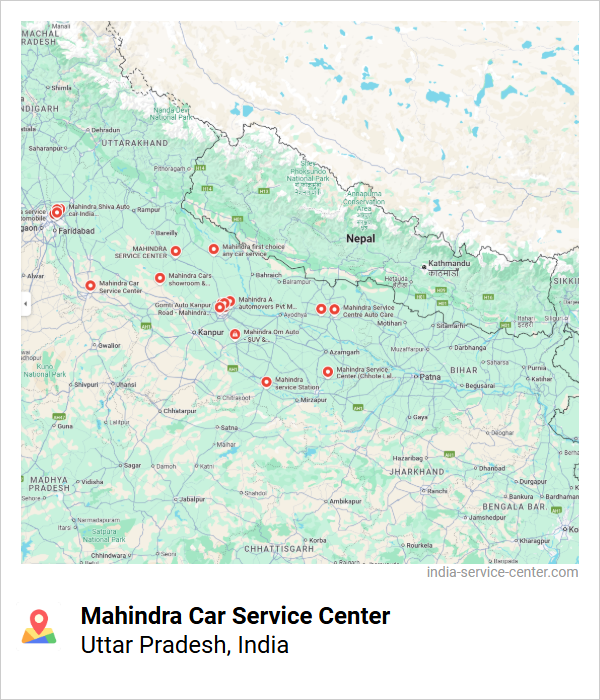 Mahindra Car Service Center Near Me, Uttar Pradesh, India