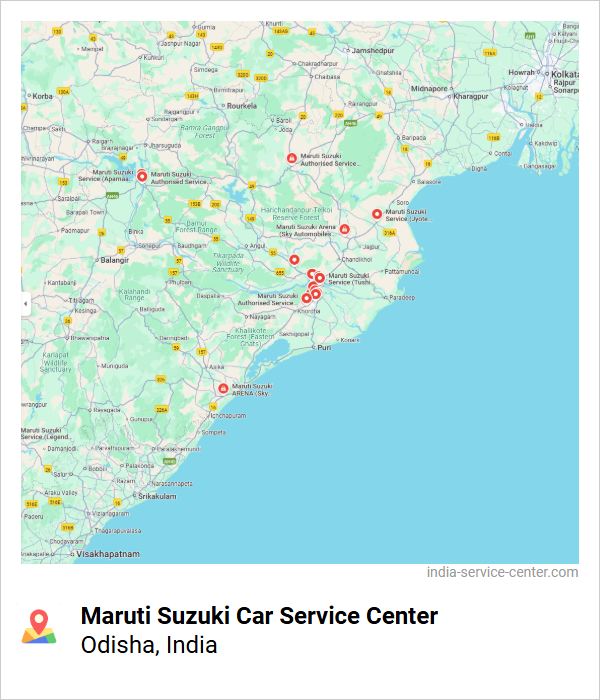 Maruti Suzuki Car Service Center Near Me, Odisha, India
