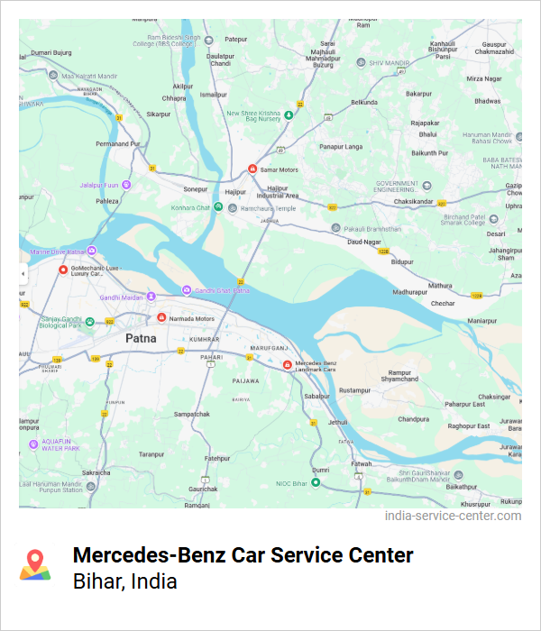 Mercedes-Benz Car Service Center Near Me, Bihar, India