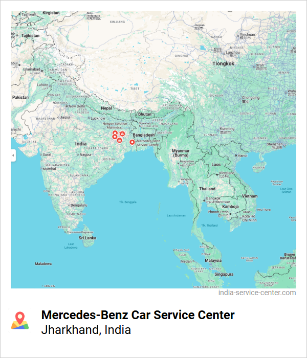 Mercedes-Benz Car Service Center Near Me, Jharkhand, India