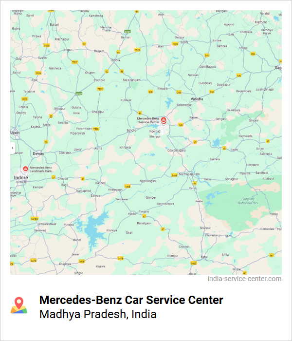 Mercedes-Benz Car Service Center Near Me, Madhya Pradesh, India
