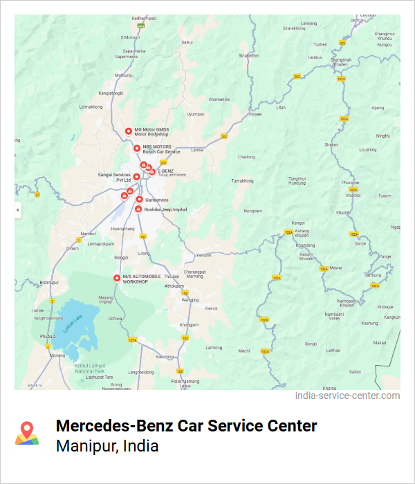 Mercedes-Benz Car Service Center Near Me, Manipur, India