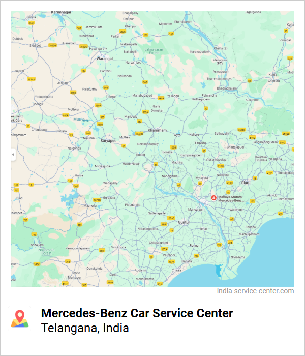 Mercedes-Benz Car Service Center Near Me, Telangana, India