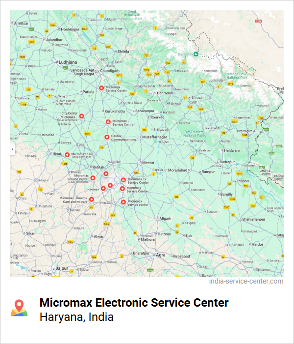Micromax Electronic Service Center Near Me, Haryana, India