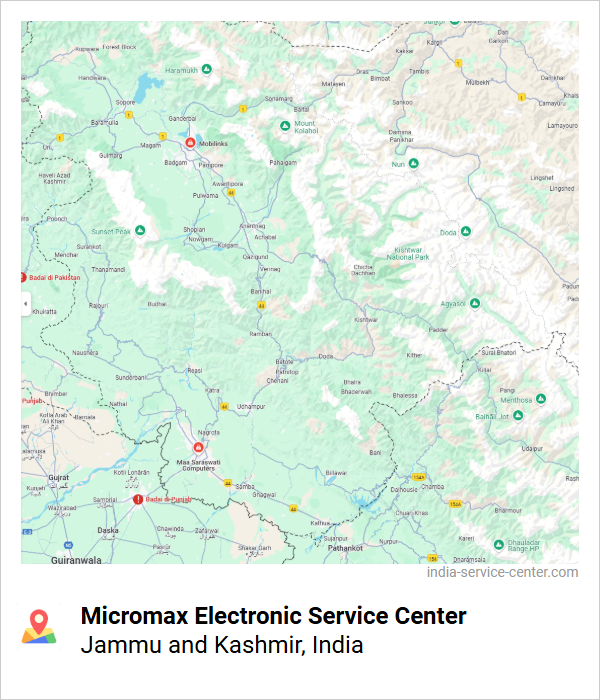 Micromax Electronic Service Center Near Me, Jammu and Kashmir, India