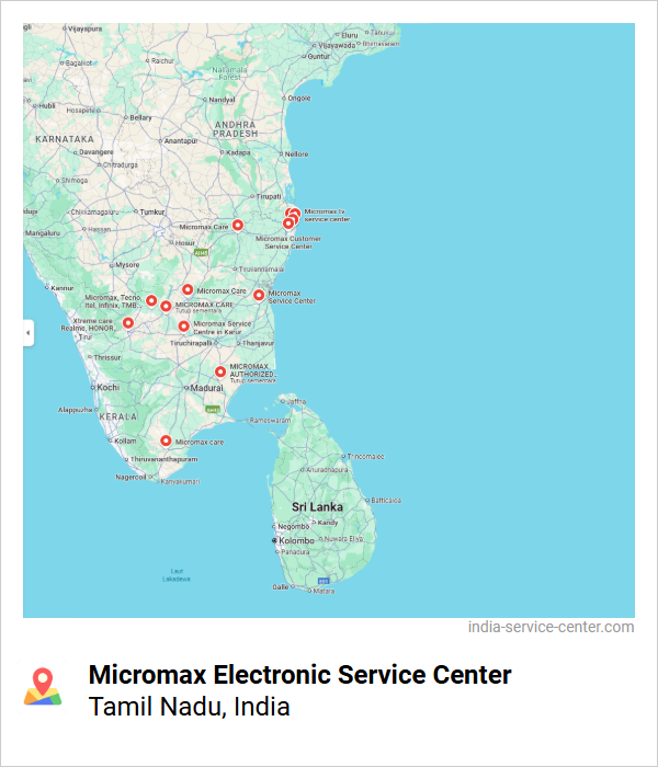 Micromax Electronic Service Center Near Me, Tamil Nadu, India
