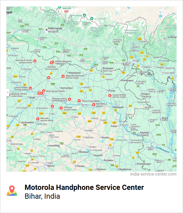 Motorola Handphone Service Center Near Me, Bihar, India