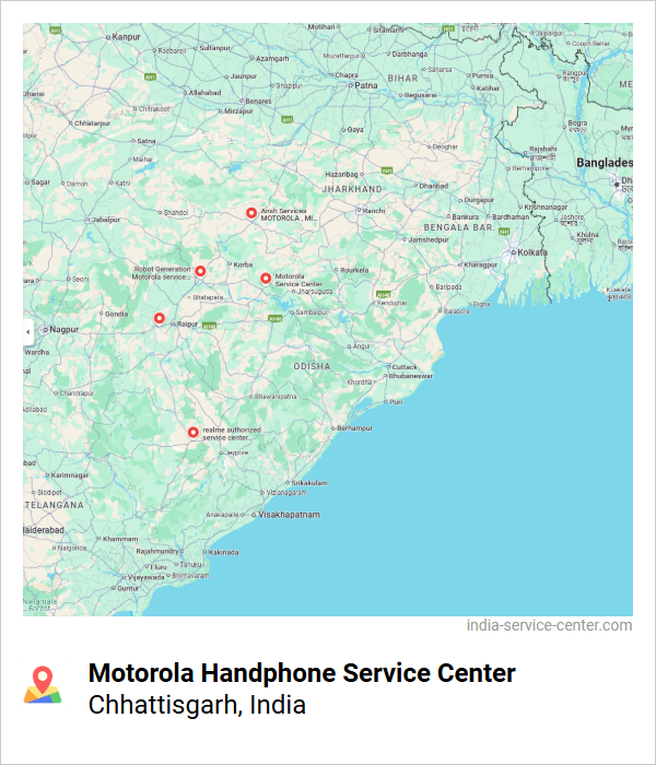 Motorola Handphone Service Center Near Me, Chhattisgarh, India