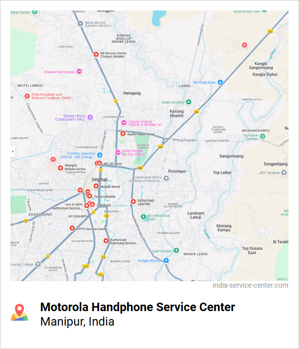 Motorola Handphone Service Center Near Me, Manipur, India