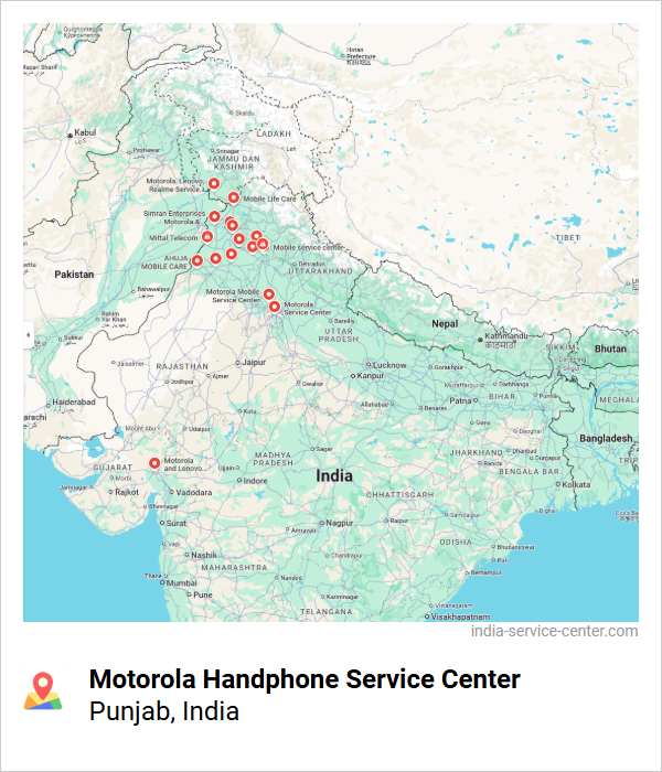 Motorola Handphone Service Center Near Me, Punjab, India
