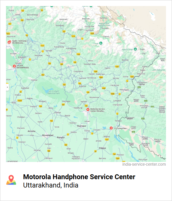 Motorola Handphone Service Center Near Me, Uttarakhand, India