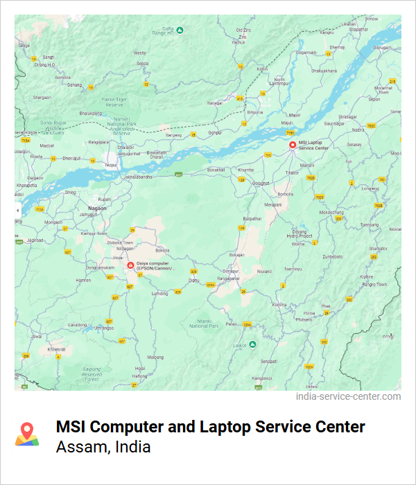 MSI Computer and Laptop Service Center Near Me, Assam, India