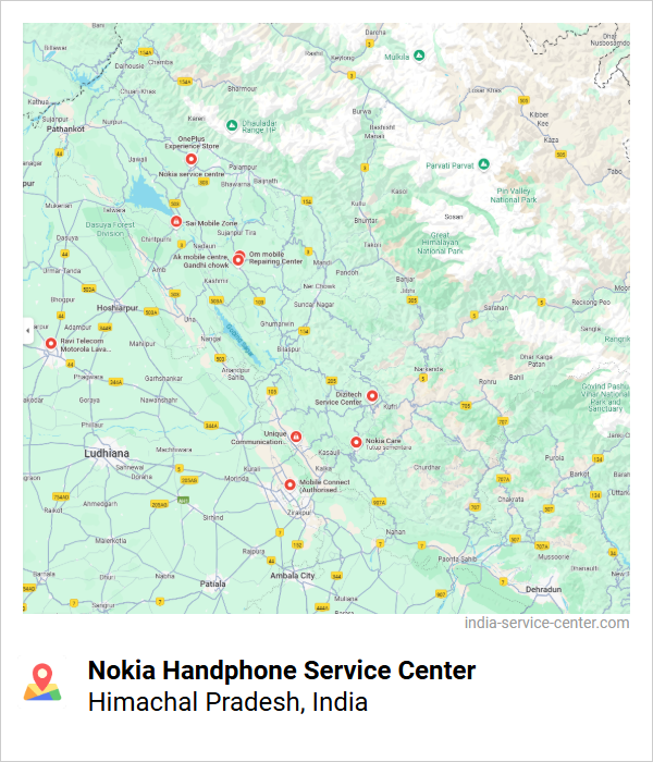 Nokia Handphone Service Center Near Me, Himachal Pradesh, India
