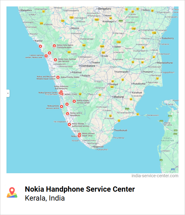 Nokia Handphone Service Center Near Me, Kerala, India