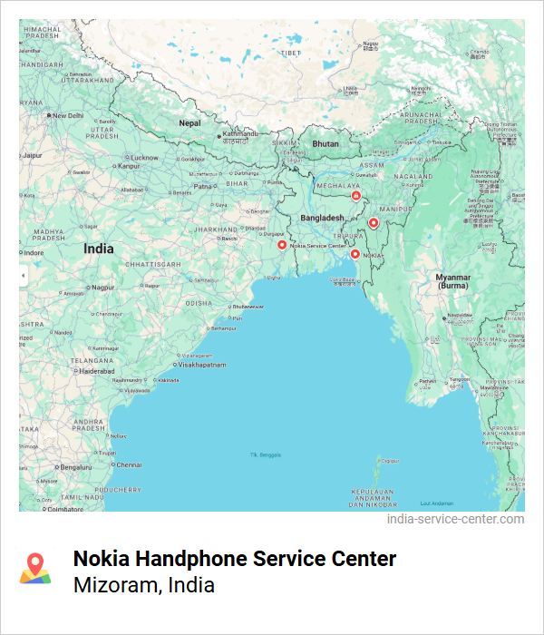 Nokia Handphone Service Center Near Me, Mizoram, India