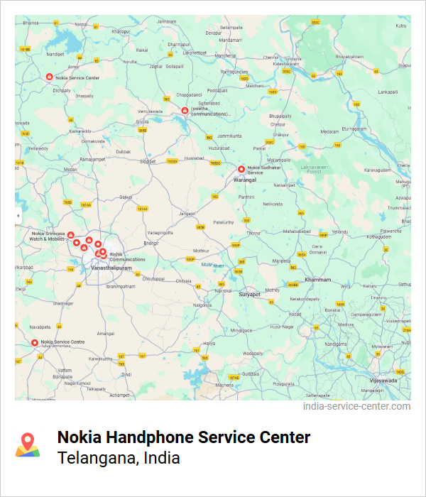 Nokia Handphone Service Center Near Me, Telangana, India