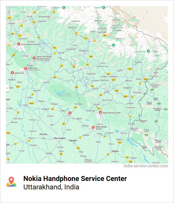 Nokia Handphone Service Center Near Me, Uttarakhand, India