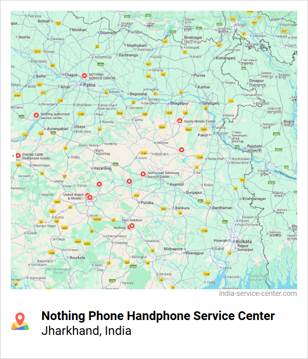 Nothing Phone Handphone Service Center Near Me, Jharkhand, India