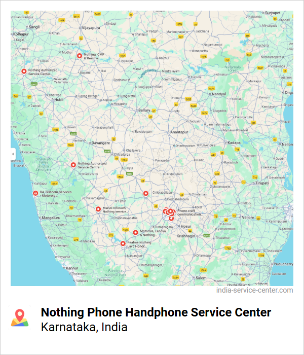 Nothing Phone Handphone Service Center Near Me, Karnataka, India