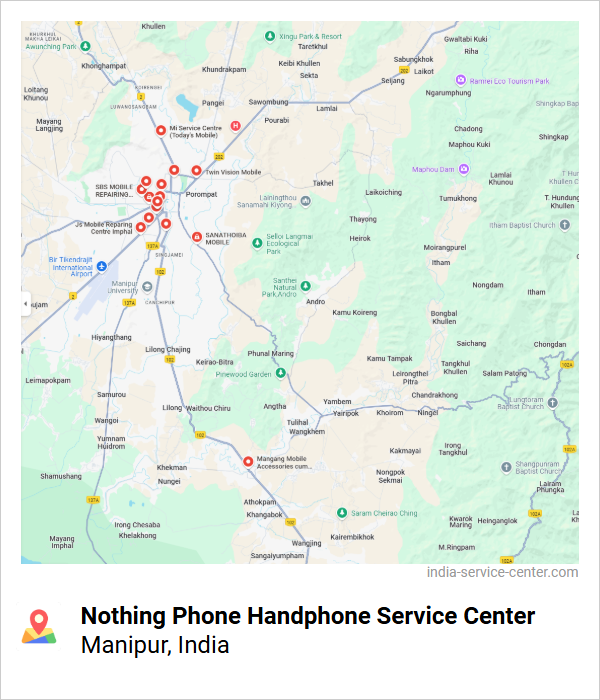 Nothing Phone Handphone Service Center Near Me, Manipur, India