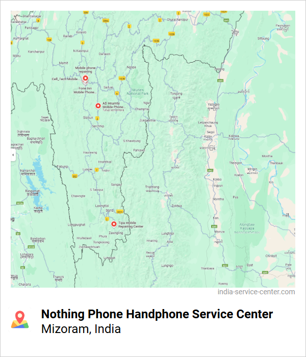 Nothing Phone Handphone Service Center Near Me, Mizoram, India