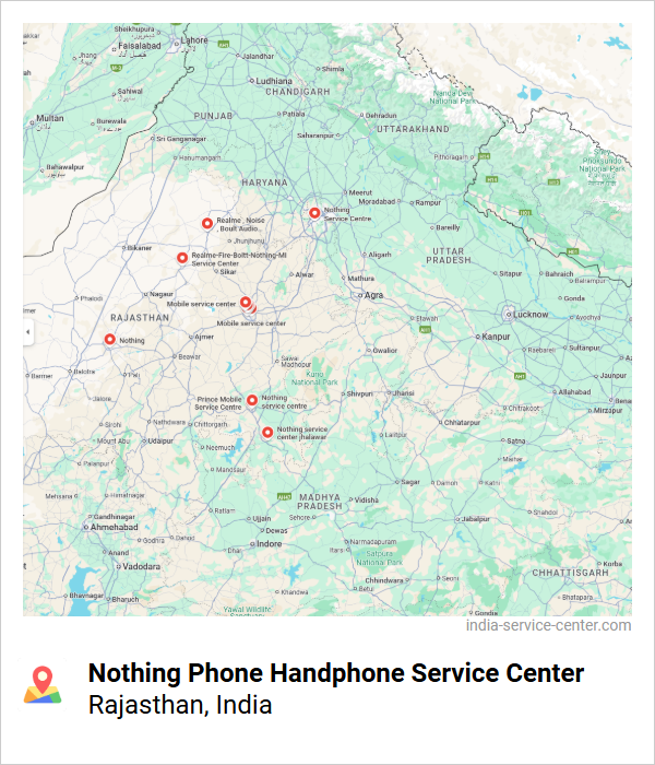 Nothing Phone Handphone Service Center Near Me, Rajasthan, India