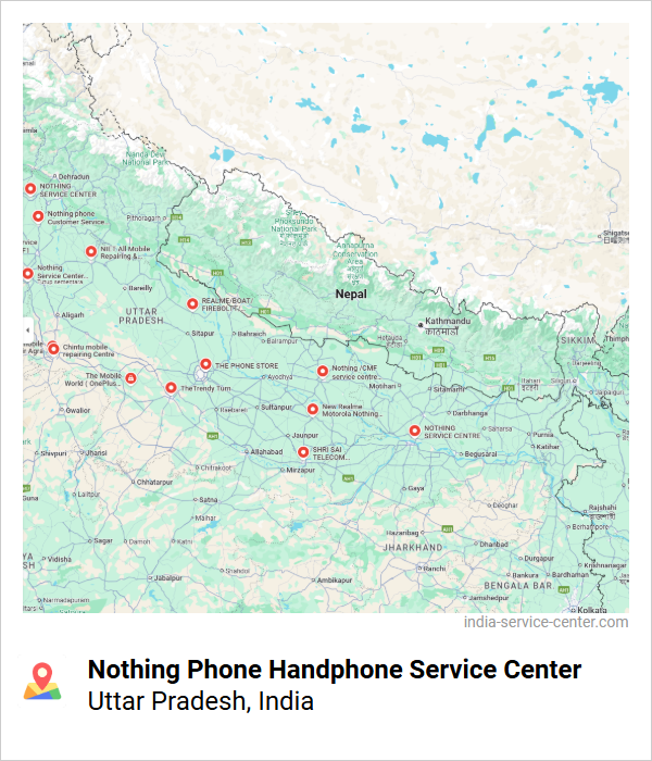 Nothing Phone Handphone Service Center Near Me, Uttar Pradesh, India