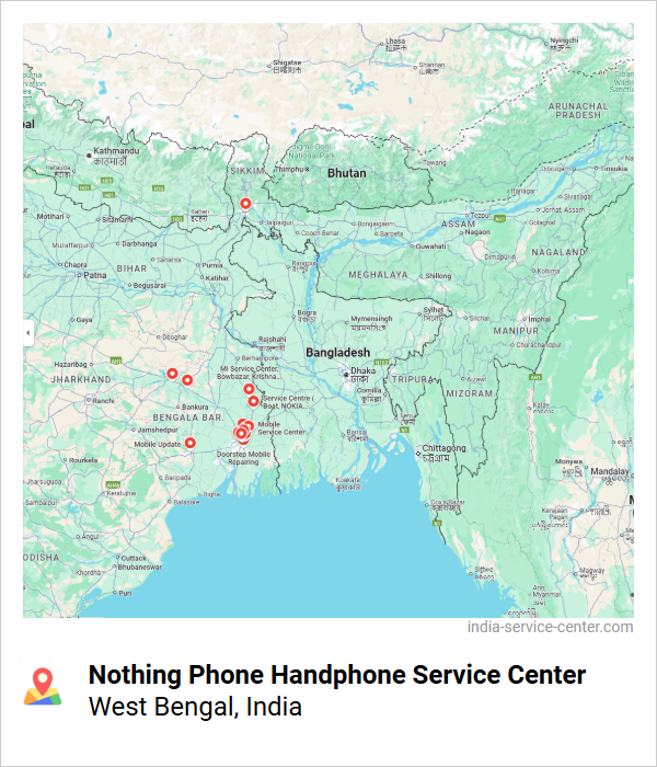 Nothing Phone Handphone Service Center Near Me, West Bengal, India