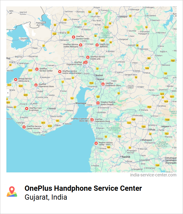 OnePlus Handphone Service Center Near Me, Gujarat, India
