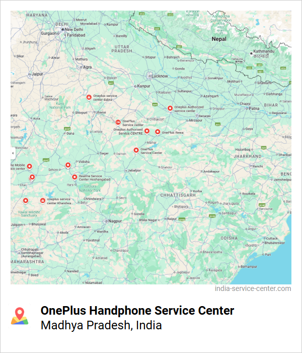 OnePlus Handphone Service Center Near Me, Madhya Pradesh, India