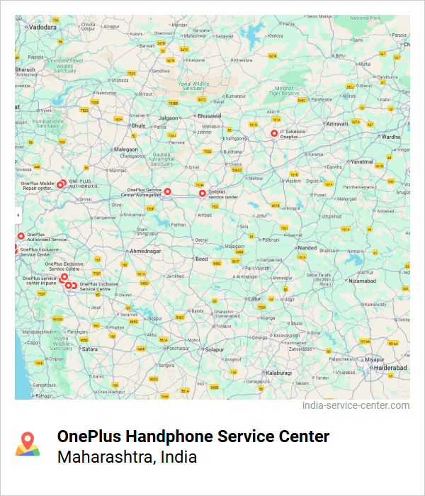 OnePlus Handphone Service Center Near Me, Maharashtra, India