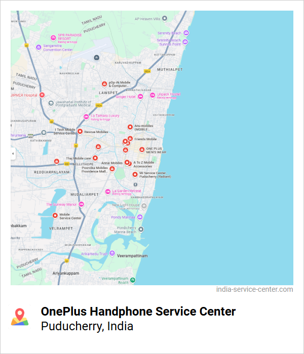 OnePlus Handphone Service Center Near Me, Puducherry, India