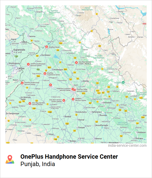 OnePlus Handphone Service Center Near Me, Punjab, India