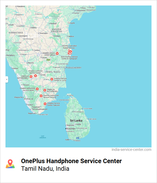 OnePlus Handphone Service Center Near Me, Tamil Nadu, India
