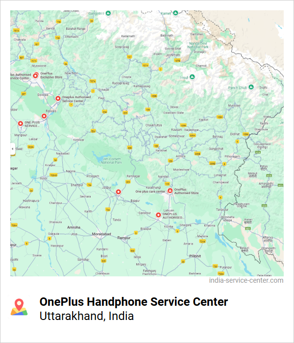 OnePlus Handphone Service Center Near Me, Uttarakhand, India